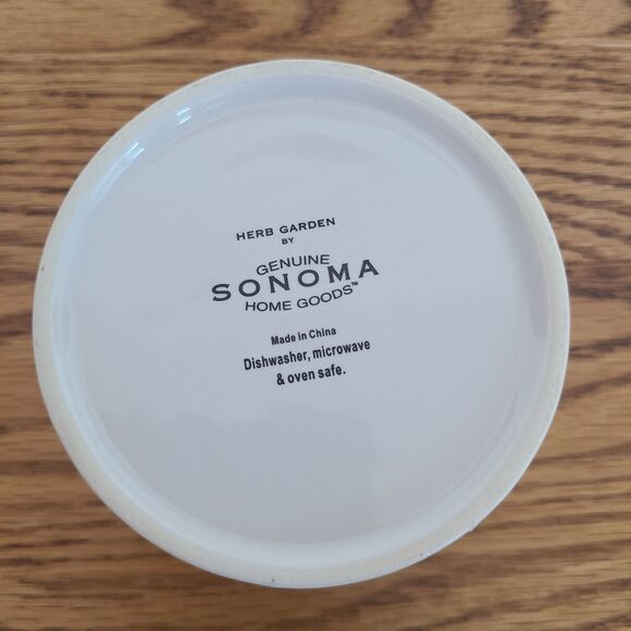 Ceramic Spring Lot Herb Garden Ramekin Pottery Bunny Rabbit Candle Tart - Picture 8 of 10